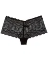 B.tempt'd By Wacoal B.temptd By Wacoal Inspired Eyelet Boyshort In Black