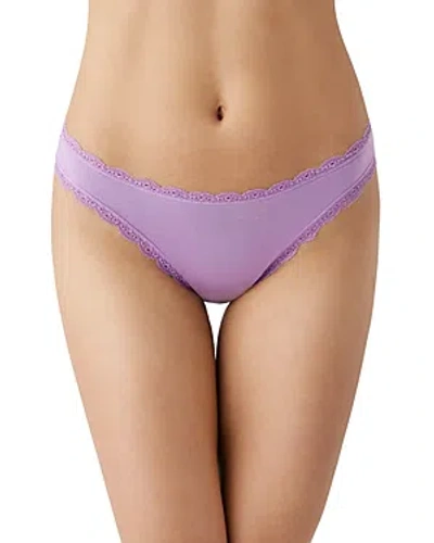 B.tempt'd By Wacoal Inspired Eyelet Thong In Purple
