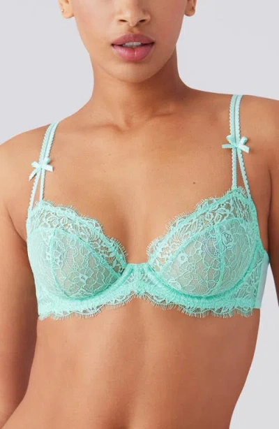 B.tempt'd By Wacoal It's On Underwire Bra In Green