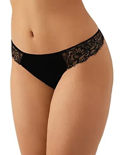 B.tempt'd By Wacoal It's On Lace Trim Thong In Night
