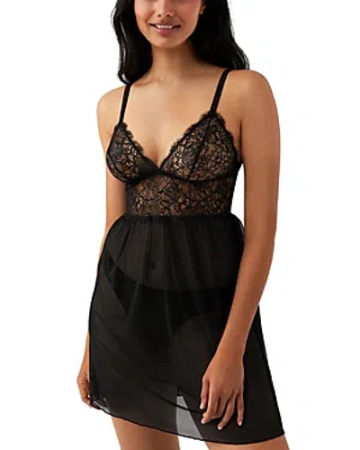 B.tempt'd By Wacoal It's On Lace & Mesh Chemise In Night