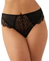 B.tempt'd By Wacoal It's On Eyelash Lace Thong In Night