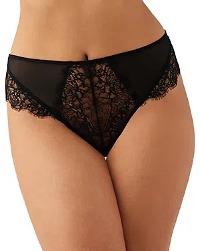 B.tempt'd By Wacoal B. Tempt'd By Wacoal It's On Mesh Lace Thong In Night
