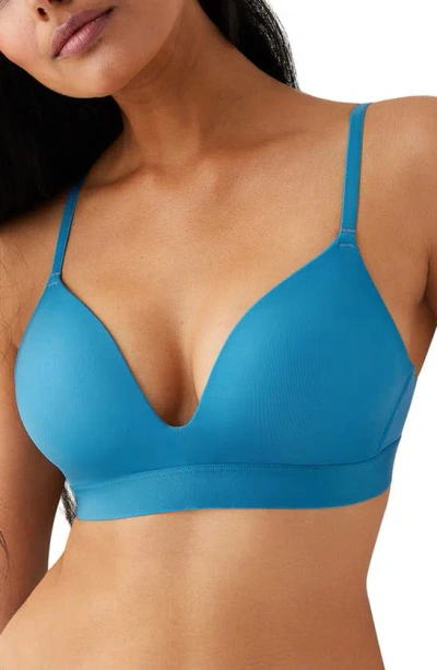 B.tempt'd By Wacoal Opening Act Wirefree Plunge T-shirt Bra In Faience