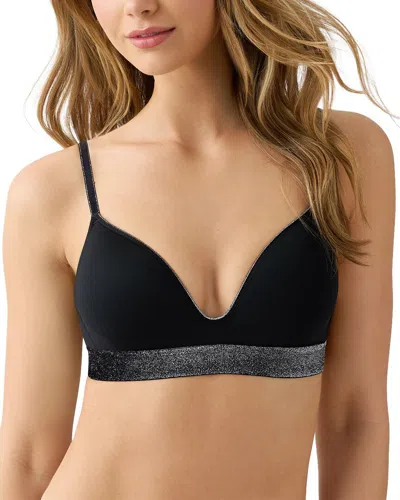 B.tempt'd By Wacoal Room Service Contour Wire-free T-shirt Bra In 004-night