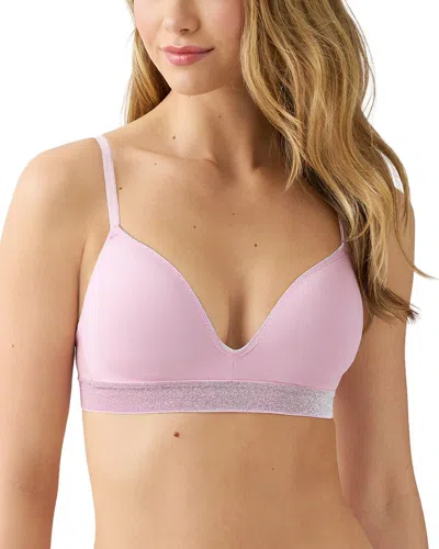 B.tempt'd By Wacoal Room Service Wire Free T-shirt Bra In Pink