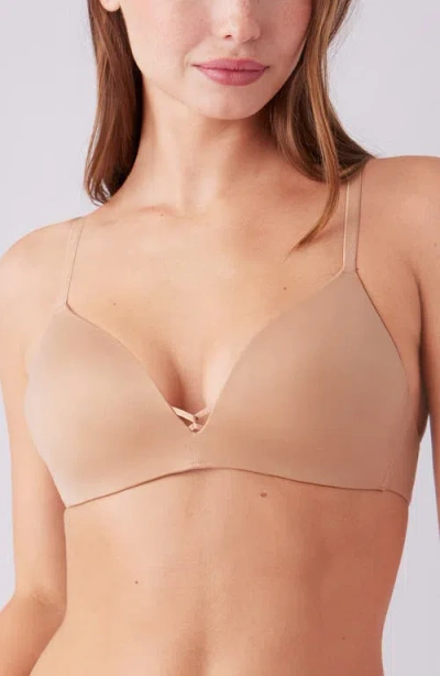 B.tempt'd By Wacoal Undercover Wireless Bra In Neutral