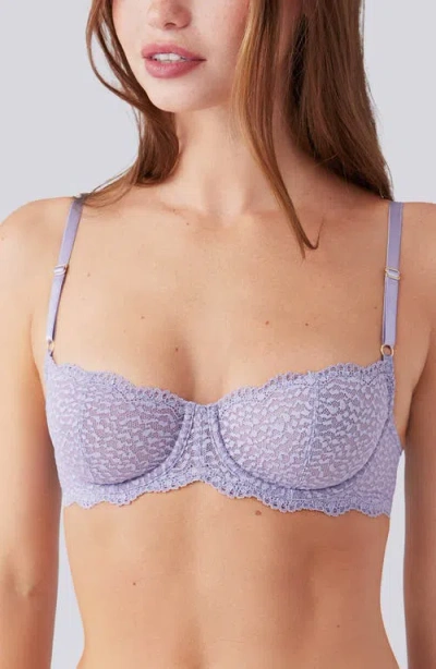 B.tempt'd By Wacoal Untamed Underwire Demi Bra In Purple