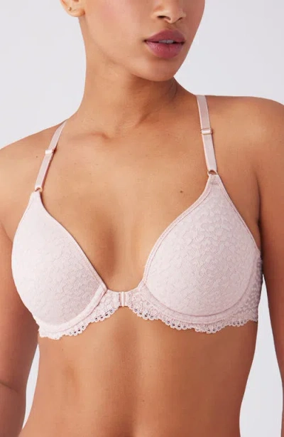 B.tempt'd By Wacoal Untamed Underwire Front Close Bra In Pink