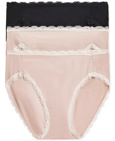 B.TEMPT'D BY WACOAL WOMEN'S 3-PK. INSPIRED EYELET HI-LEG UNDERWEAR 970319
