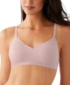 B.tempt'd By Wacoal Women's B.wow'd Lace Wireless Bra 952587 In Pink