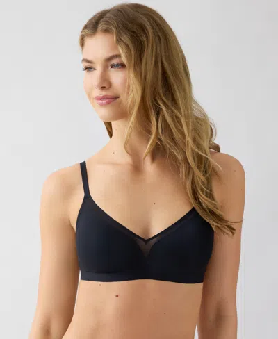 B.tempt'd By Wacoal Women's B.wowd Modern Wire-free Bralette 952687 In Blue