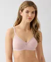 B.tempt'd By Wacoal Women's B.wowd Modern Wire-free Bralette 952687 In Pink