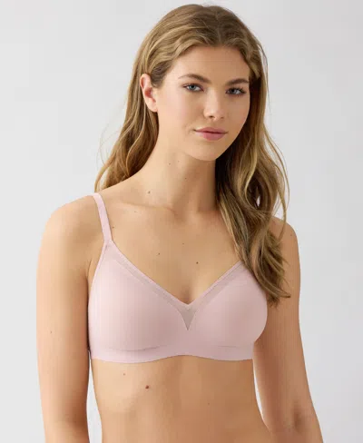 B.tempt'd By Wacoal Women's B.wowd Modern Wire-free Bralette 952687 In Pink