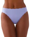 B.tempt'd By Wacoal Women's Inspired Eyelet High-leg Underwear 971219 In Purple