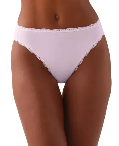 B.tempt'd By Wacoal Women's Inspired Eyelet High-leg Underwear 971219 In Pink-a-boo