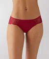 B.tempt'd By Wacoal Women's It's On Thong Underwear 972296 In Red