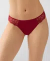 B.tempt'd By Wacoal Women's It's On Thong Underwear 972296 In Red