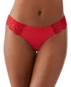 B.tempt'd By Wacoal Women's It's On Thong Underwear 972296 In Savvy Red
