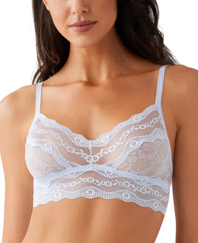 B.tempt'd By Wacoal Women's Lace Kiss Bralette 910182 In Heather