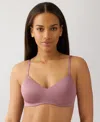 B.tempt'd By Wacoal Women's Spotlight Wire-free Contour T-shirt Bra, 956293 In Purple