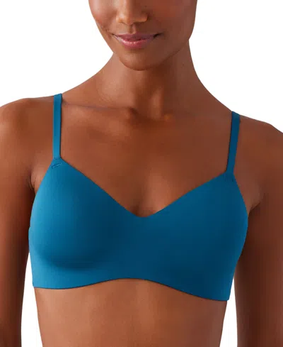 B.tempt'd By Wacoal Women's Spotlight Wire-free Contour T-shirt Bra, 956293 In Blue
