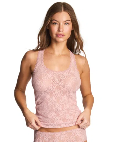 B.tempt'd Women's By Wacoal Scalloped Lace Scoop Neck Lingerie In Pink