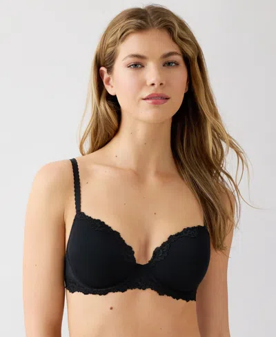 B.tempt'd Women's Future Foundation Lace Underwired T-shirt Bra In Black