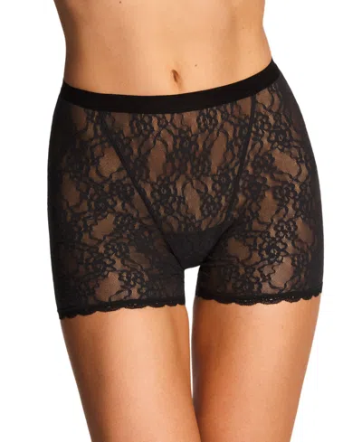 B.tempt'd Women's' By Wacoal Floral Lace Full Coverage Shorty Panties In Night