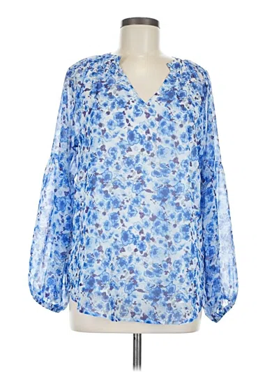 Pre-owned Btfbm 3/4 Sleeve Blouse In Blue