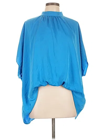 Pre-owned Btfbm 3/4 Sleeve Blouse In Blue