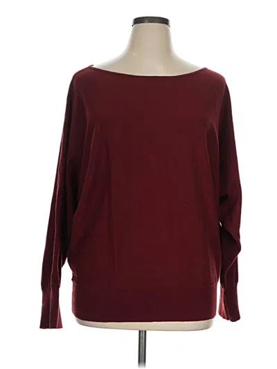 Pre-owned Btfbm 3/4 Sleeve T-shirt In Burgundy