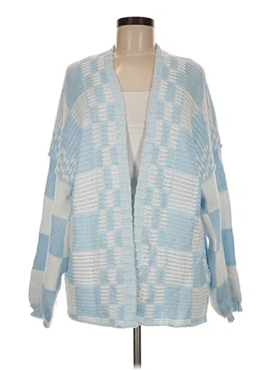 Pre-owned Btfbm Cardigan Sweater In Blue