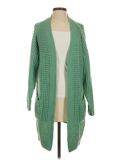 Pre-owned Btfbm Cardigan Sweater In Green