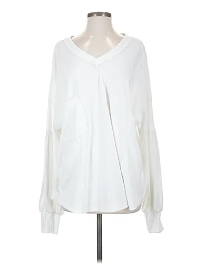 Pre-owned Btfbm Cardigan Sweater In White