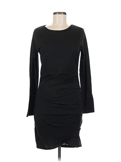 Pre-owned Btfbm Casual Dress In Black