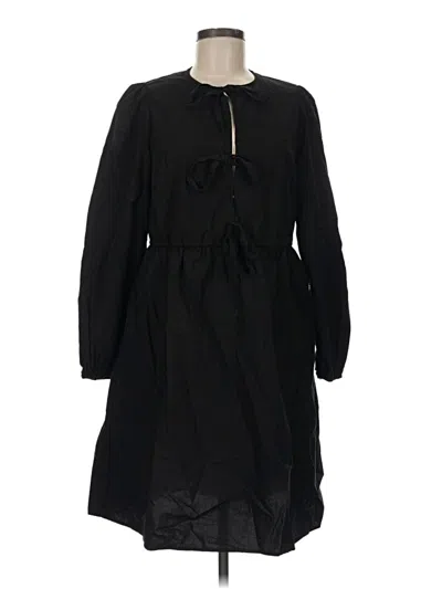 Pre-owned Btfbm Casual Dress In Black