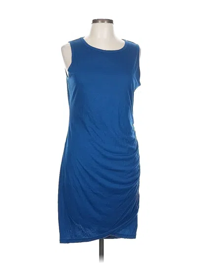 Pre-owned Btfbm Casual Dress In Blue