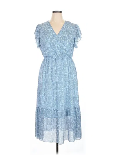 Pre-owned Btfbm Casual Dress In Blue