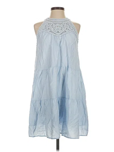 Pre-owned Btfbm Casual Dress In Blue