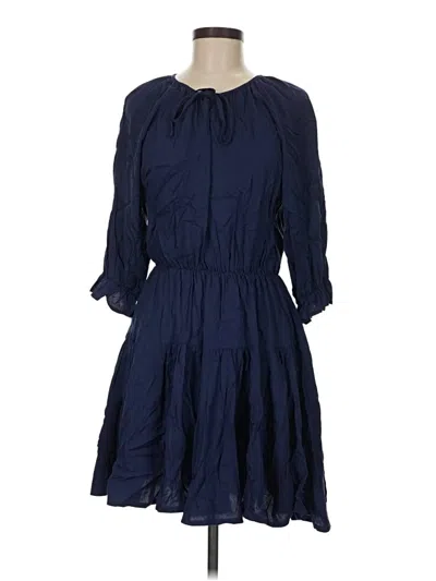 Pre-owned Btfbm Casual Dress In Blue