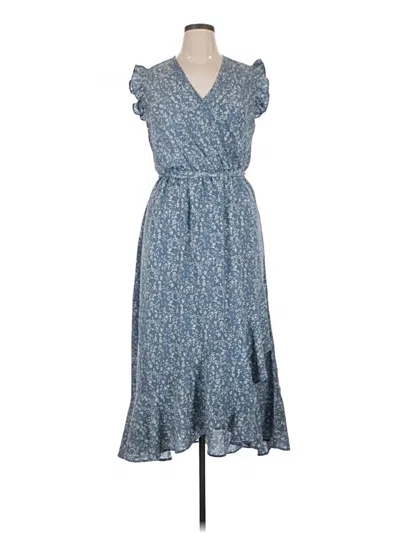 Pre-owned Btfbm Casual Dress In Blue