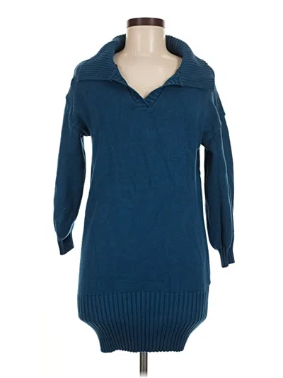 Pre-owned Btfbm Casual Dress In Blue