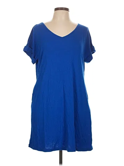 Pre-owned Btfbm Casual Dress In Blue