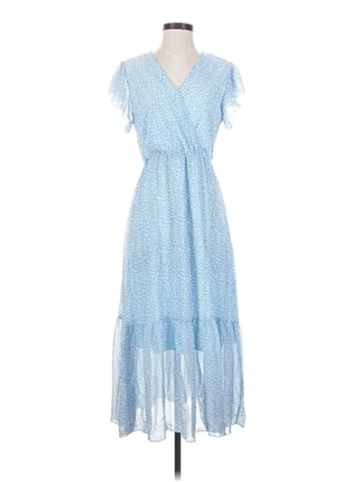 Pre-owned Btfbm Casual Dress In Blue