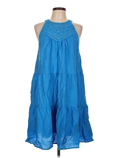 Pre-owned Btfbm Casual Dress In Blue