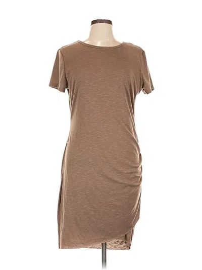 Pre-owned Btfbm Casual Dress In Brown