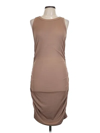Pre-owned Btfbm Casual Dress In Brown
