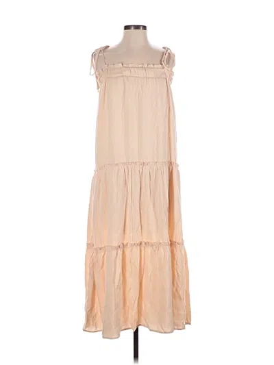 Pre-owned Btfbm Casual Dress In Brown