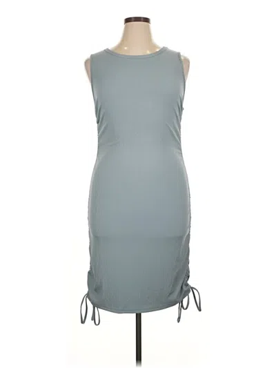 Pre-owned Btfbm Casual Dress In Gray